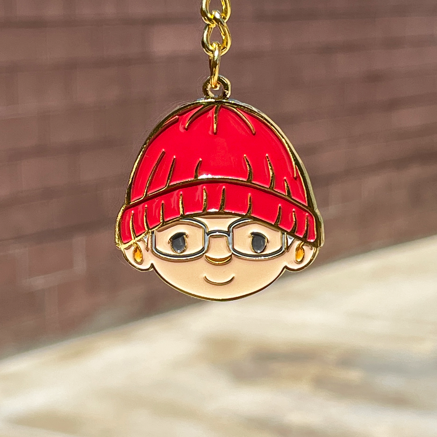 Beanie Grandma Keychain