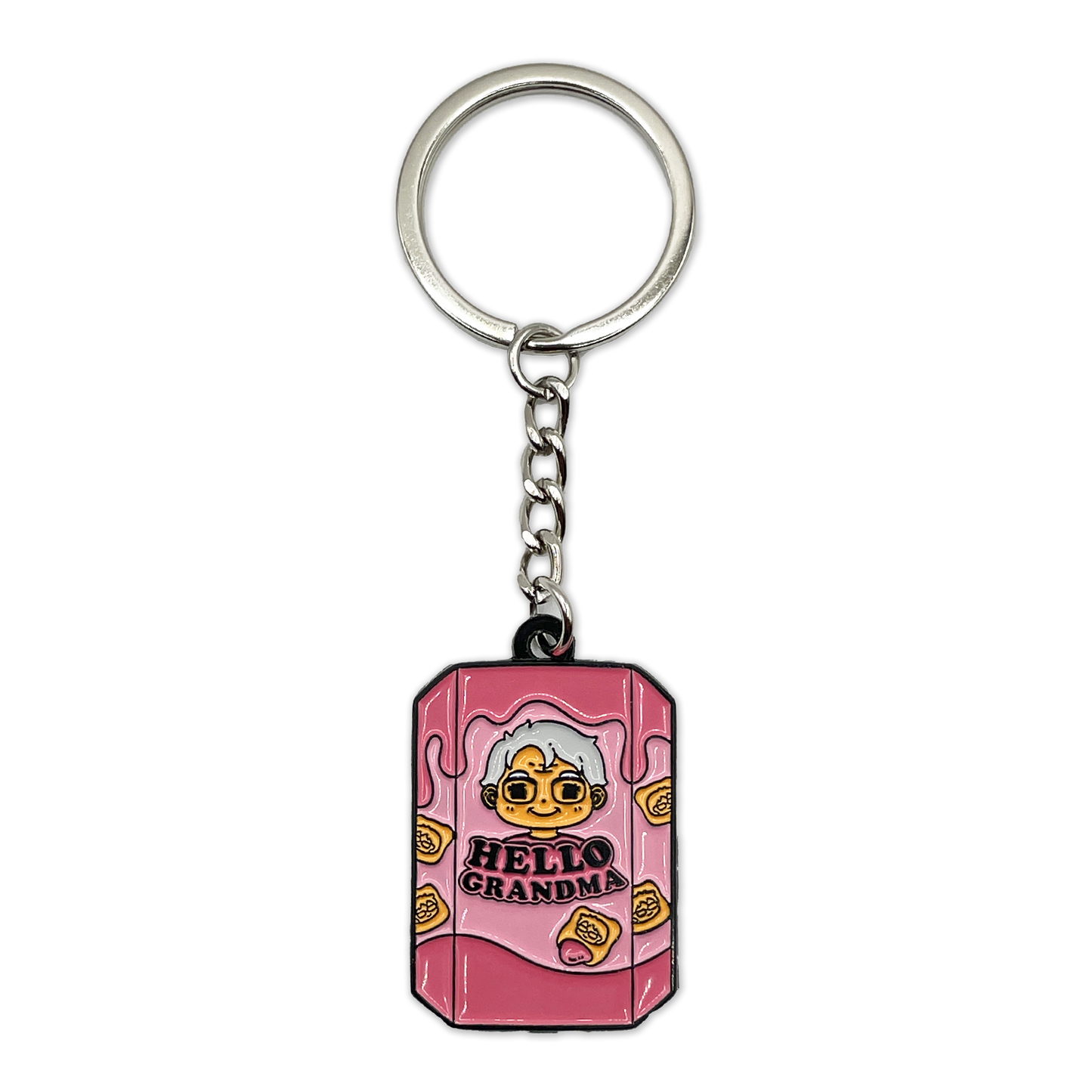 Hello Grandma Keychain