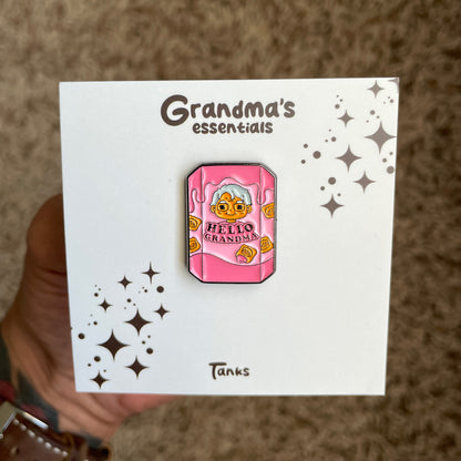 Hello Grandma Pin